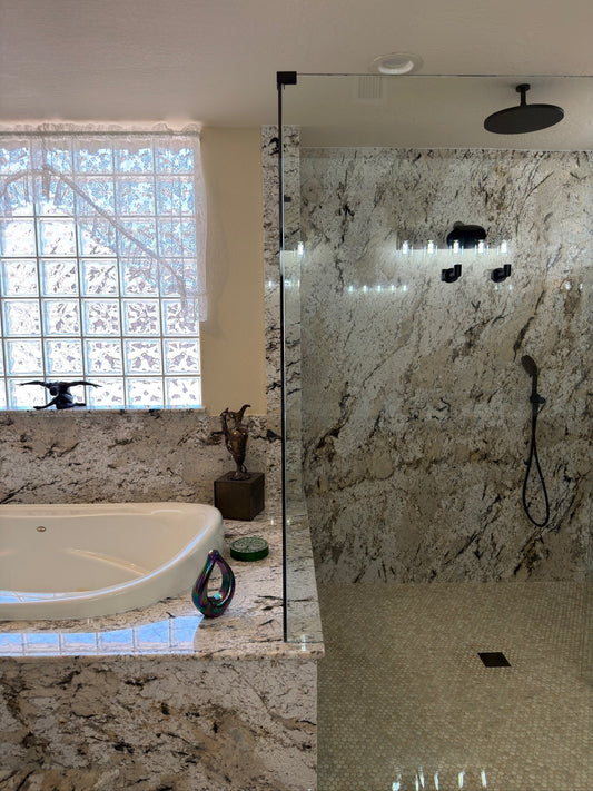 Frameless Walk-In Shower Remodel Carefree AZ